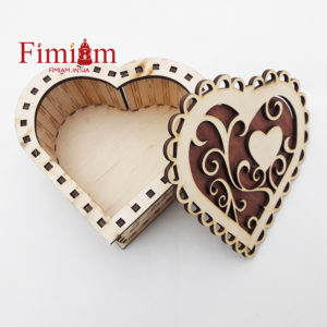 Шкатулка-серце “Вітання зі Львова”