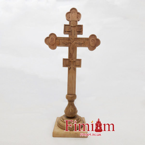 Хрест на підставці дерево №17